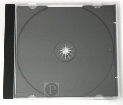 Dailygoody - Panmer Slimline Jewel Cases voor CD's - 50 Stuks - Zwart