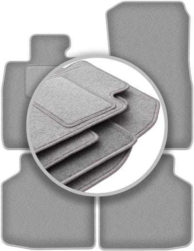 Grijze automatten voor: BMW 7 F02 LONG (2008-2015)