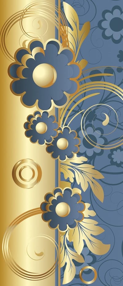 Flowers Abstract Photo Wallcovering