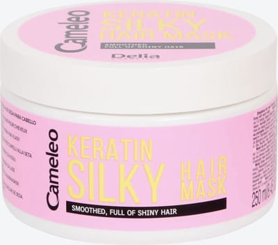 Cameleo Haarmasker Keratin Silky 250ml – Intensieve Voeding, Versterkt en Herstelt Beschadigd Haar, Voorkomt Pluizig en Statisch Haar, Geschikt voor Alle Haartypes