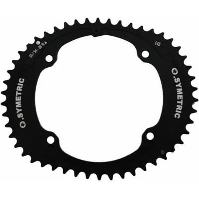 Stronglight Osymetric 4b Campagnolo 145/122 Bcd Kettingblad Zwart 52/38t