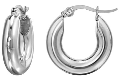 Joy Ibiza - oorbellen - 20 mm oorringen - Franse sluiting - chirurgisch staal - 5 x 20 mm - ear party boho - bohemian style