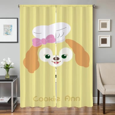 Interieur Thuis Keukengordijnen voor Woonkamer 2 Stuks Verduisterende Gordijnen Deurgordijn C-koekje Ann Slaapkamer Decoratie Scheidingswand W50xH70cmx2pcs-CL white