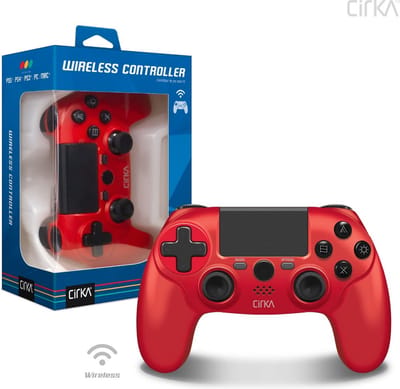 Hyperkin - CirKa - NuForce wireless controller - voor PS4 / PC / Mac (rood)