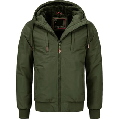 Alessandro Salvarini heren winterjas AS-320 met teddyvoering & capuchon – warm & stoer