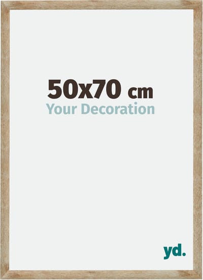 Your Decoration - Fotolijst 50x70 cm - MDF - Goud - Catania