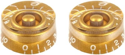 Allparts PK0130032 Gouden Speedknoppen - Set van 2