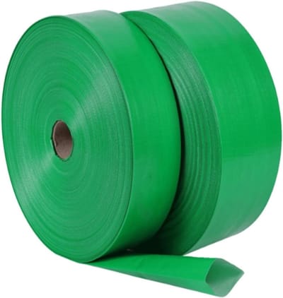Afvoerslang - Layflat slang - Wateroverdracht - Hoge drukbestendig - 20 meter - Grijs
