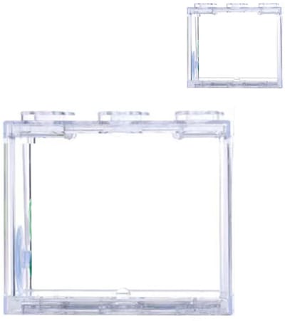 Store_8 - Miniatuur Aquarium - Draagbaar Aquarium - Prachtig Ontwerp - Gewoon Transparant - Geschikt voor Vissen en Reptielen - Duurzaam en Stijlvol