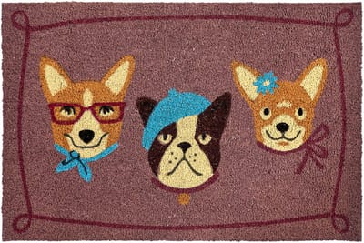 BABABU - Deurmat - Meerkleurig - 60 x 90 cm - Kokos