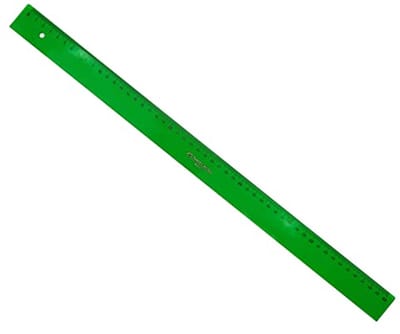 Liniaal 50 cm kunststof groen
