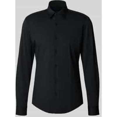 slim fit zakelijk hemd met kentkraag model 'ROAN'