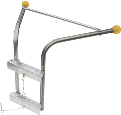Ladder Stabilisator - Dak Stabilisator - Dakwerk - Geen Gereedschap Nodig - 94 x 48 cm - Zilver