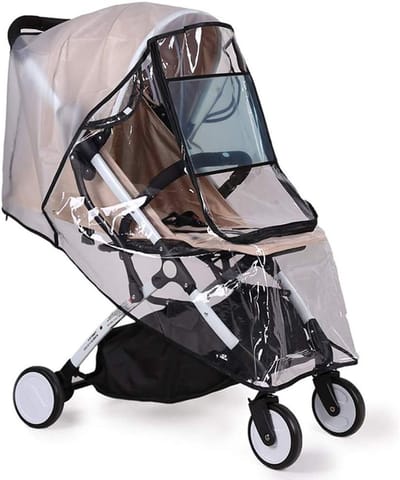 Universele Regenhoes voor Kinderwagens, Bescherming tegen Wind en Stof, Duurzame Weerbestendige Accessoire