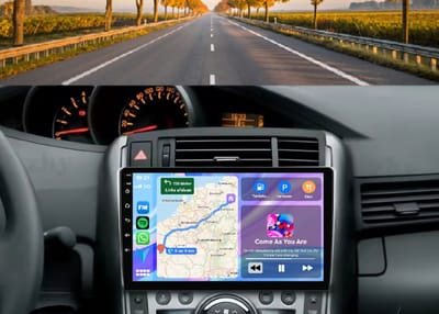 Autoradio 2/32 met Carplay en Android auto | Geschikt voor Toyota Corolla Verso R20 2009-2019 | Radio scherm met Navigatie | 2009 2010 2011 2012 2013 2014 2015 2016 2017 2018 2019