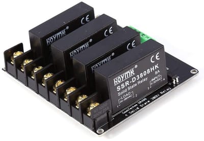 Allecto - Solid State Relaismodule - 380 V 8A - Hoge en Lage Niveau Trigger - Compact formaat - Schakelaar Controller - Geschikt voor DC 5 V to...