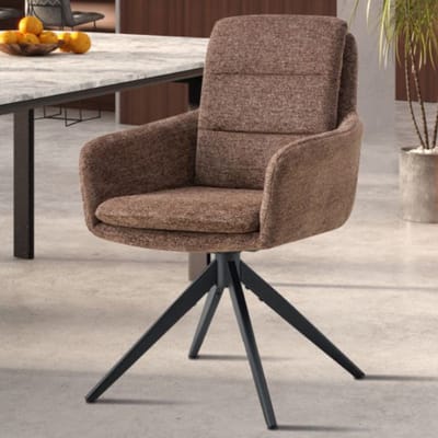 Stoel Isolde | 59 X 65 X 93 Cm | Bruin