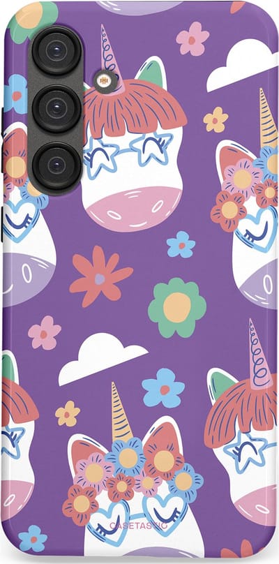 Casetastic Hoesje Geschikt voor Samsung S25 Plus - Stijlvolle Beschermende Duo-layer Case - Eenhoorn Magie