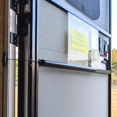 Verstelbare Aluminium Schermdeurdranger voor Campers en Reisaanhangers