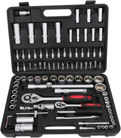 94-Piece Schroevendraaier Gereedschapsset - Chrome Staal - Compleet Set voor Auto's - Trucks - Motorfietsen - Fietsen