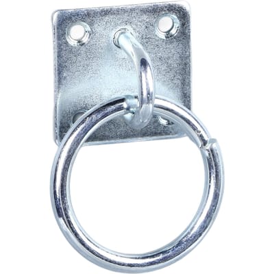 Bindringplaat Roestvrij Veilig Wandmontage Metaal Paard Aanbindring voor Stal Paard Baden gray