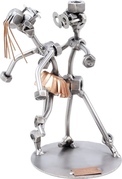 Hinz & Kunst smeedwerkfiguur vrije tijd "danspaar"