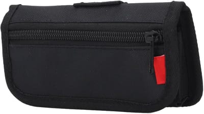 Draagbare Camera Accu Tas met 4 Compartimenten voor AA Batterijen en Geheugenkaarten, Lichtgewicht en Compact Design