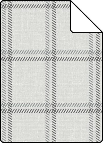 Proefstaal Origin Wallcoverings behang ruiten zand beige - 26,5 x 21 cm - 347621-S