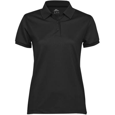Tee Jays - Women´s Club Polo - Black - S
