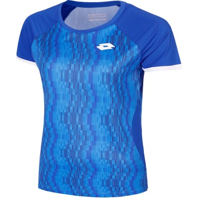 Lotto Tech IV D3 T-shirt Dames-Blauw