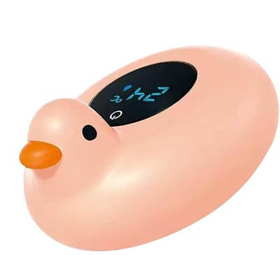 Badthermometer Baby - Waterdichte Drijver - Veilig Baden - Snelle Weergave - 12cm Lengte - Eendenroos