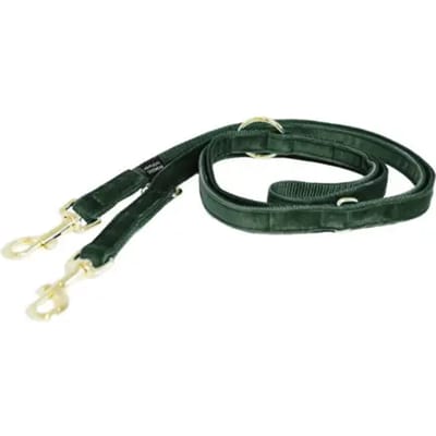 Kentucky Dogwear - Hondenlijn - Maat L - Velvet - Dennengroen - Lengte 2m