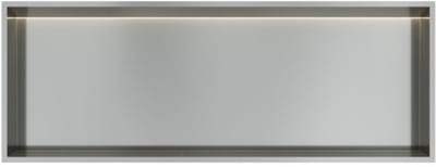 Hotbath &More Inbouwnis - 30 x 80 x 10 cm - met LED-verlichting - RVS 316