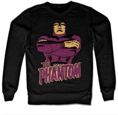 The Phantom Sweater/trui -S- The Phantom Zwart