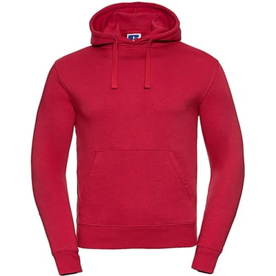 Russell- Authentic Hoodie - Rood - XXL