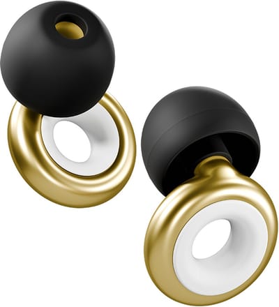 PrimePlugs Festival Oordoppen Goud – Loop Earplugs – SNR 17dB – Gehoorbescherming Muziek & Sport