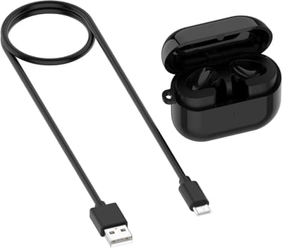 Oplaadcase voor Draadloze Oordopjes, Geschikt voor Galaxy Buds 3, Oplader en Accessoires voor Oordoppen (Zwart)