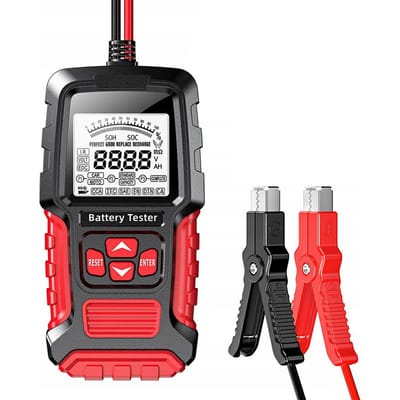 Foxsur FBT200 - Digitale Accutester - LCD 2.7 inch - Kennis Van De Staat - Oplaad- en Starttests