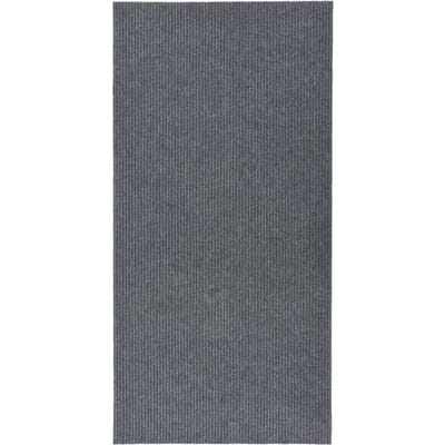 Vidaxl Vuilabsorberend Vloerkleed, 100X200 Cm, Grijs