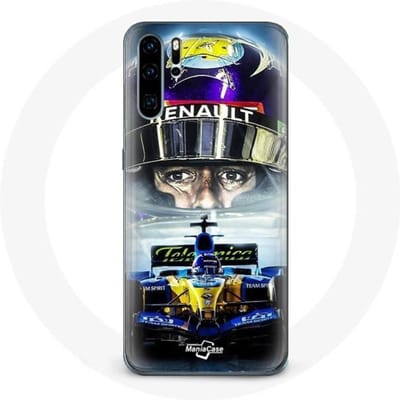 Case voor Samsung galaxy P30 pro Fernando Alonso Díaz Spaanse F1-coureur