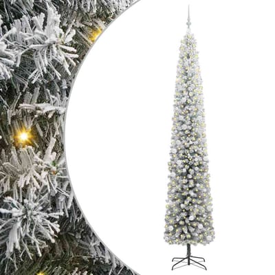 vidaXL - Kunstkerstboom - Groen - 300 - cm - PVC - en - Staal - en - Kunststof