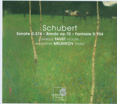 Isabelle Faust & Alexander Melnikov - Schubert: Sonate D.574 | Rondo op.70 | Fanatasie D.934 (CD)