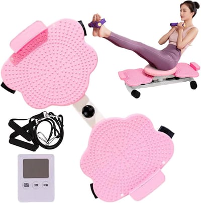 Twist Board - Taille Trainer - Core Training - Compact Ontwerp - 7.28 Pounds - Roze