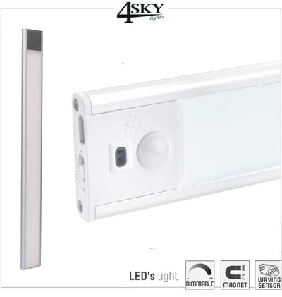 Led strip interieur - Led Laadruimte verlichting - ingebouwde accu - Kleurtemperatuur regelbaar - Bewegingssensor - PIR sensor - Ingebouwde mageten