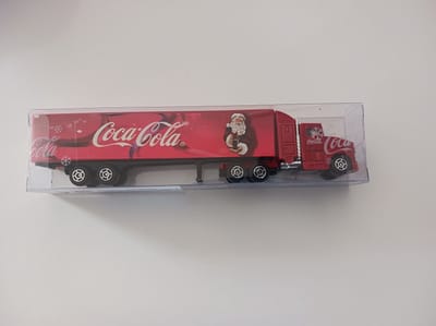 COCA COLA TRUCK MACK CHRISTMAS 2004 1:87 IN BOX METAL