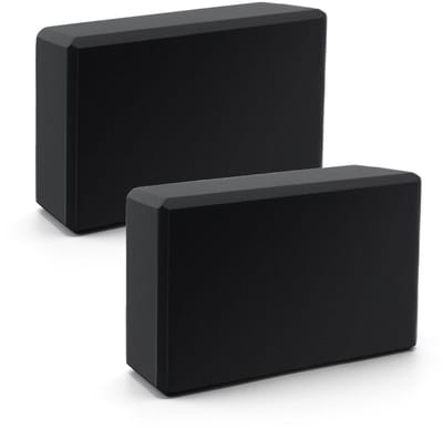 Unyqoos® Set van twee antislip yogablokken van EVA-schuim voor yoga en pilates