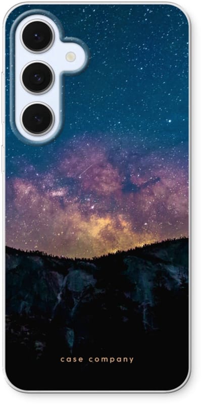 Case Company® - Hoesje geschikt voor Samsung Galaxy S24 FE hoesje - Travel to space - Soft Cover Telefoonhoesje - Bescherming aan alle Kanten en Schermrand