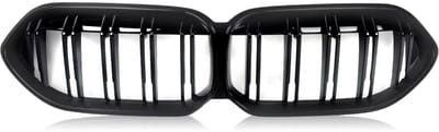 Voorbumper - Voor BMW E92/E93 Coupe 2009-2013 - Auto accessoires - Niergrille - Dubbelsteg - Zwart