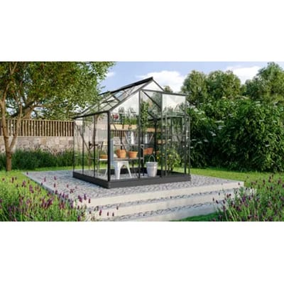 Vitavia Kweekkas Triton 3800 - Veiligheidsglas 3mm - Zwart - 198x193x207cm