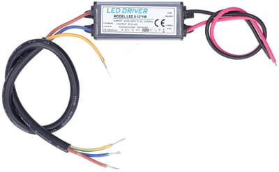 Dailygoody - Waterdichte led-driver - Transformatoradapter - IP65 - Zwart - Constant voltage - Geschikt voor computerprojecten - Binnen- en buitenverl.